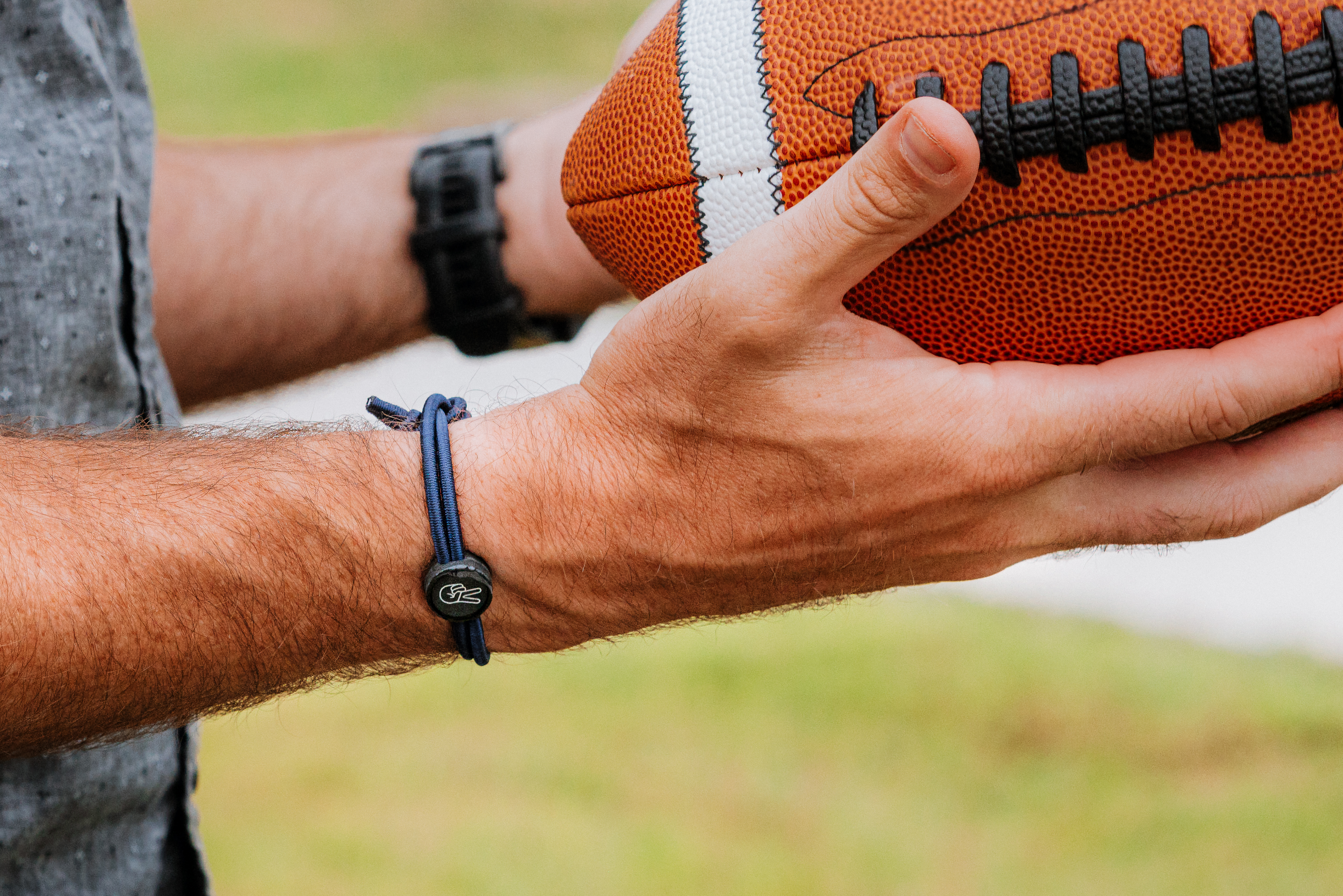 Haitian artisans crafting Beacon bracelets in Dominican Republic